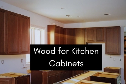 Collection of wood options for kitchen cabinets, featuring diverse styles and hues perfect for modern and traditional designs.