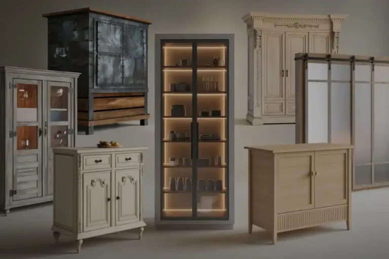 Unique Freestanding Pantry Cabinet Designs to transform your kitchen